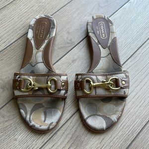 Coach Sandals Size 7.5